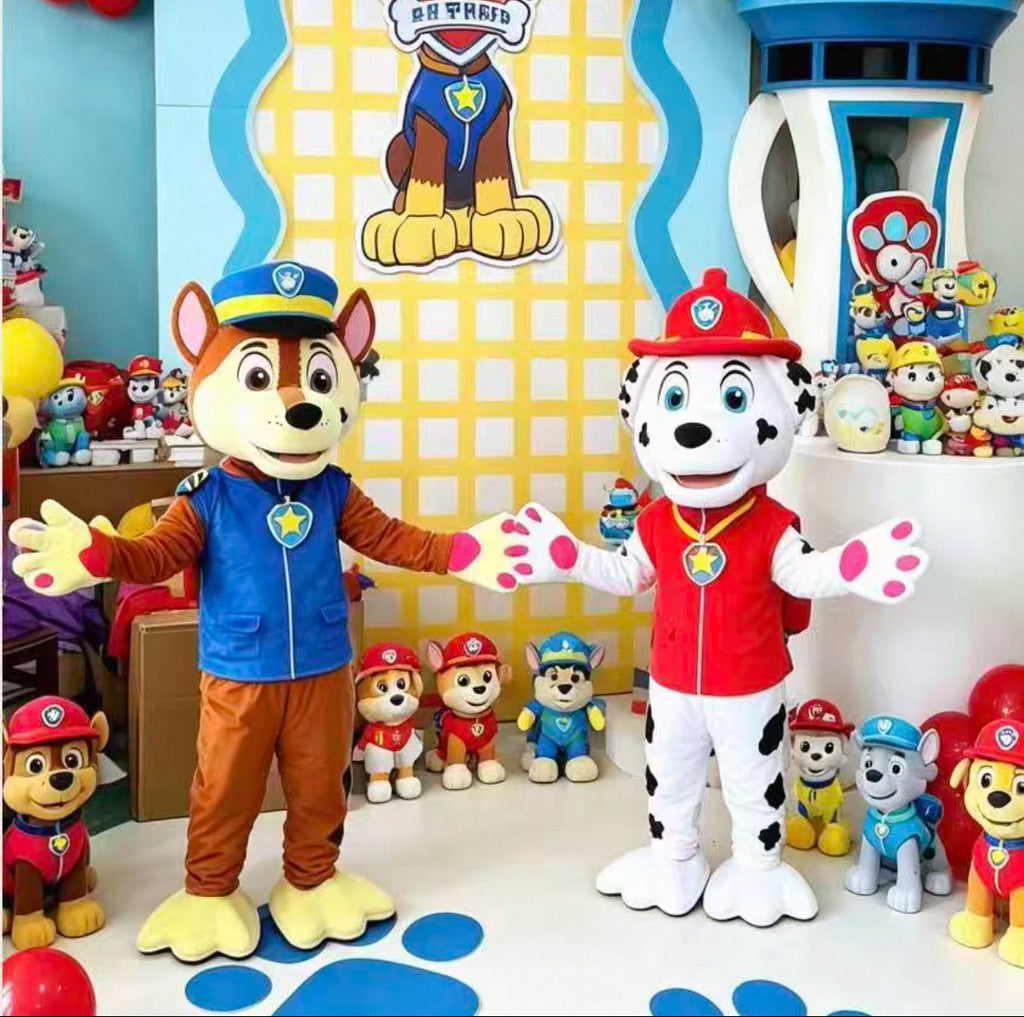 Cartoon Puppy Mascot Costume