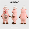 Custom Pink Pig Mascot