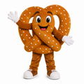 Custom Pretzel Mascot Costume