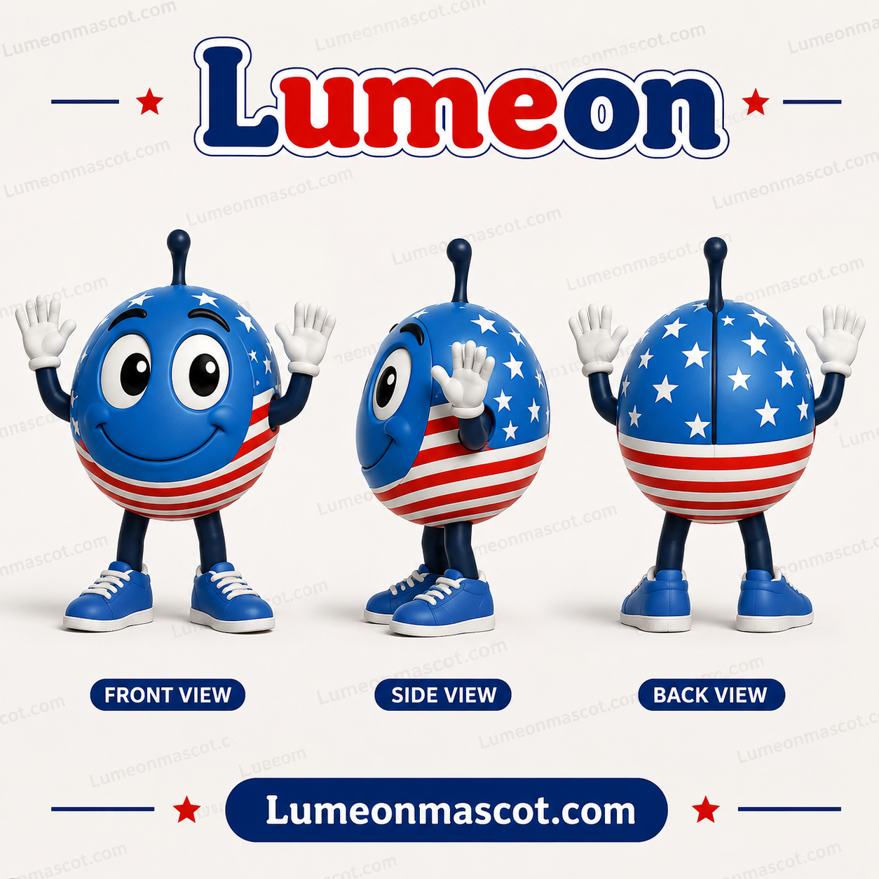 Custom Globe Mascot Costume