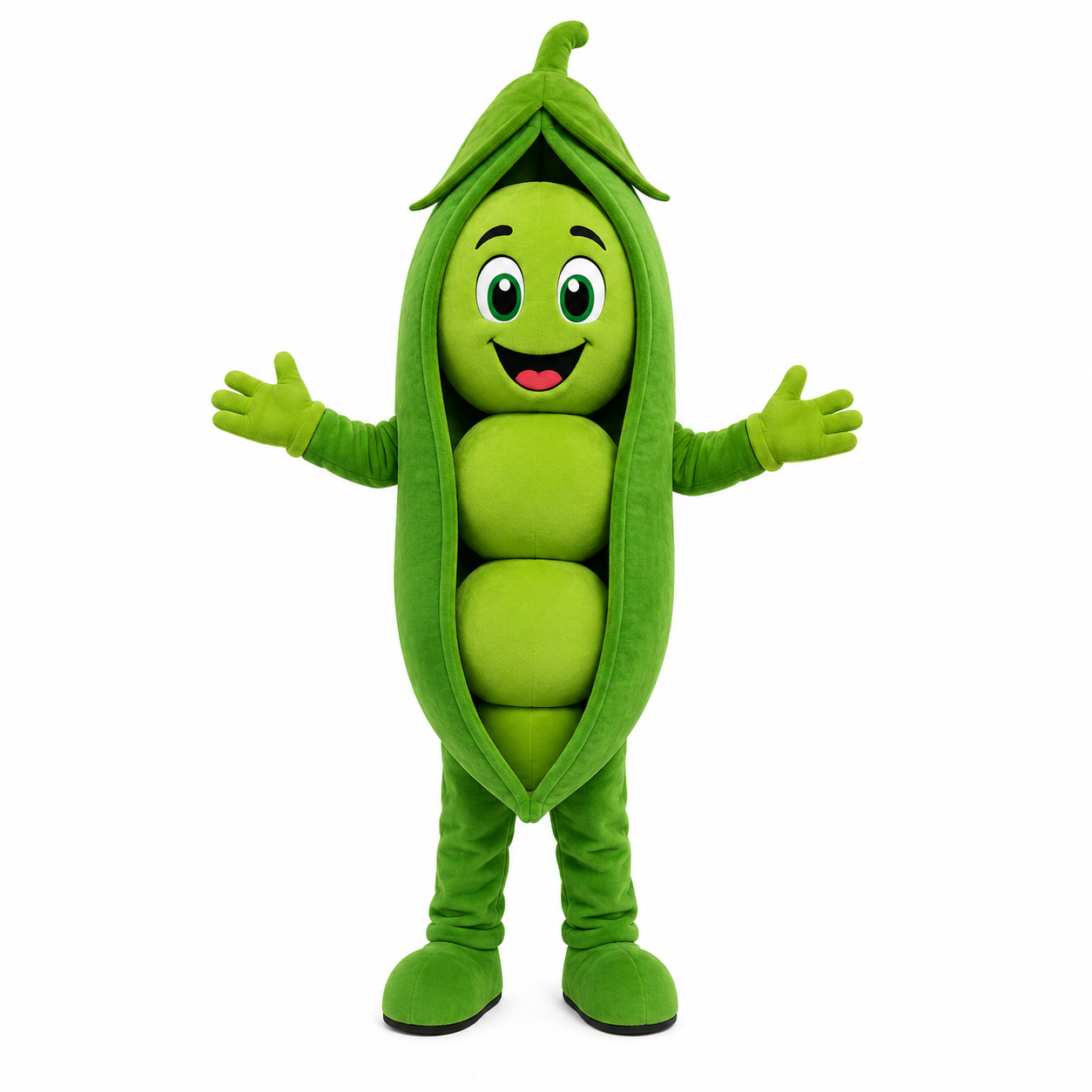 Custom Pea Mascot Costume