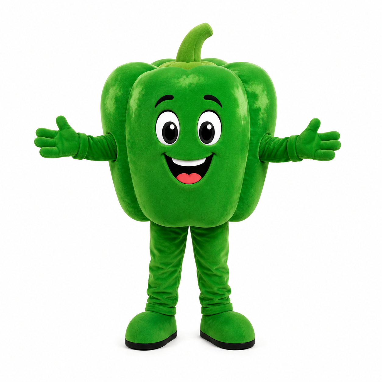 Custom Green Pepper Mascot Costume