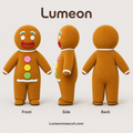 Custom Gingerbread Mascot Costume