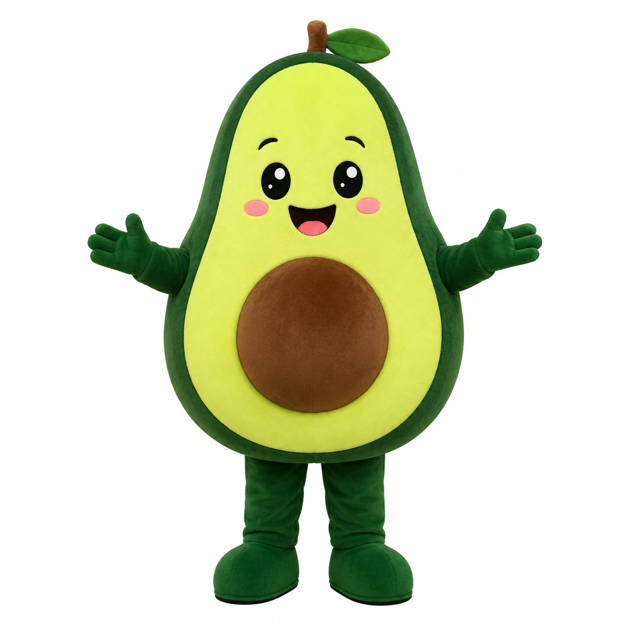 Custom Avocado Mascot Costume