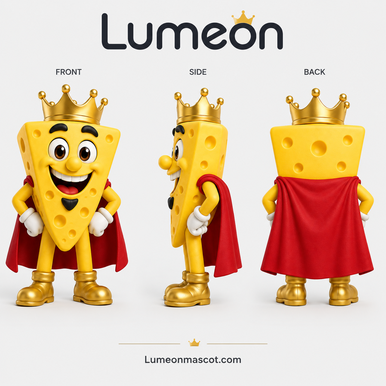 Custom Cheese Mascot Costume