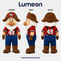 Custom Pirate Mascot Costume