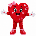 Custom Valentine Heart Mascot Costume