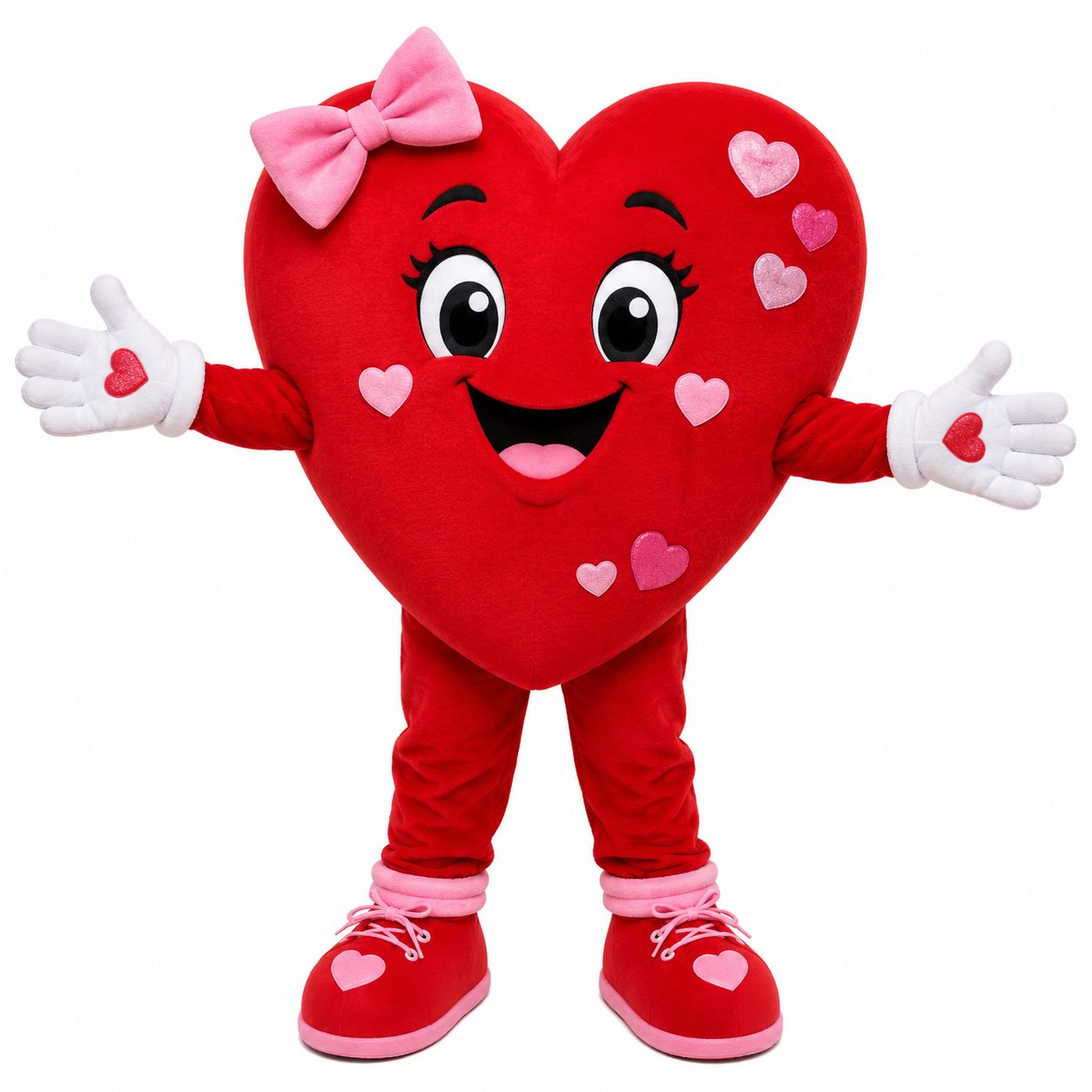 Custom Valentine Heart Mascot Costume