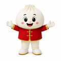 Custom Baozi Mascot Costume