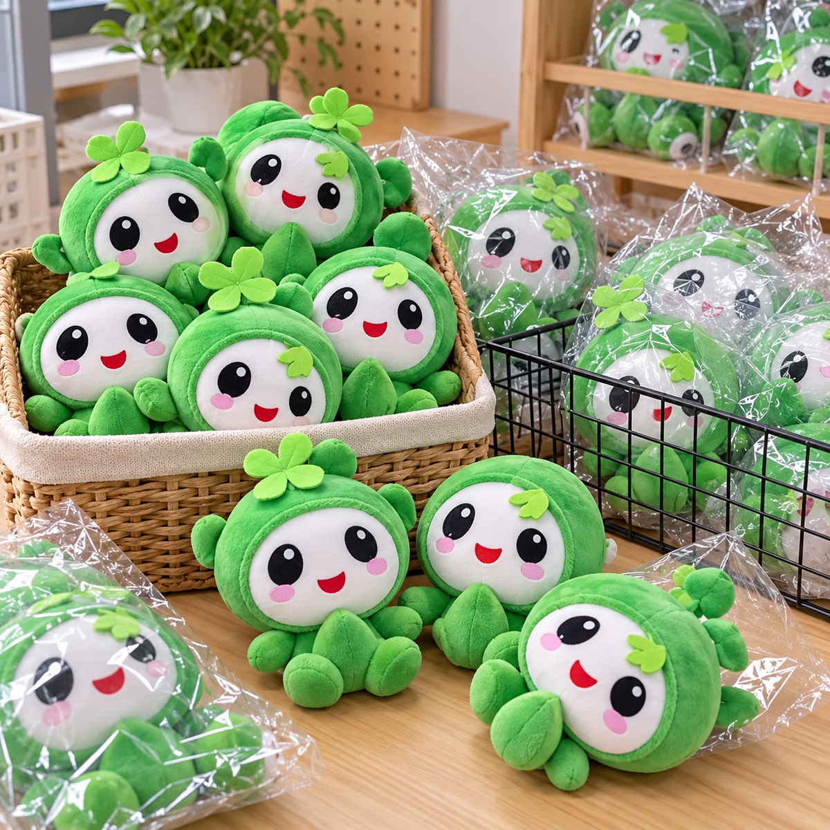 Custom Mascot Plush Toys – MOQ 100 Pieces