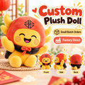 Custom Plush Dolls with Your Logo – 100 PCS MOQ