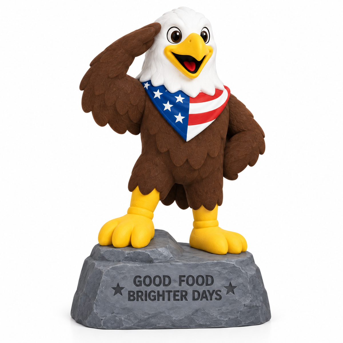 Custom Restaurant Mascot Foam Sculpture – 60cm / 90cm / 120cm / 150cm