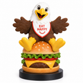 Custom Restaurant Mascot Foam Sculpture – 60cm / 90cm / 120cm / 150cm