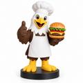 Custom Restaurant Mascot Foam Sculpture – 60cm / 90cm / 120cm / 150cm