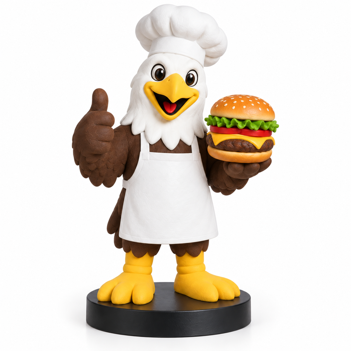 Custom Restaurant Mascot Foam Sculpture – 60cm / 90cm / 120cm / 150cm