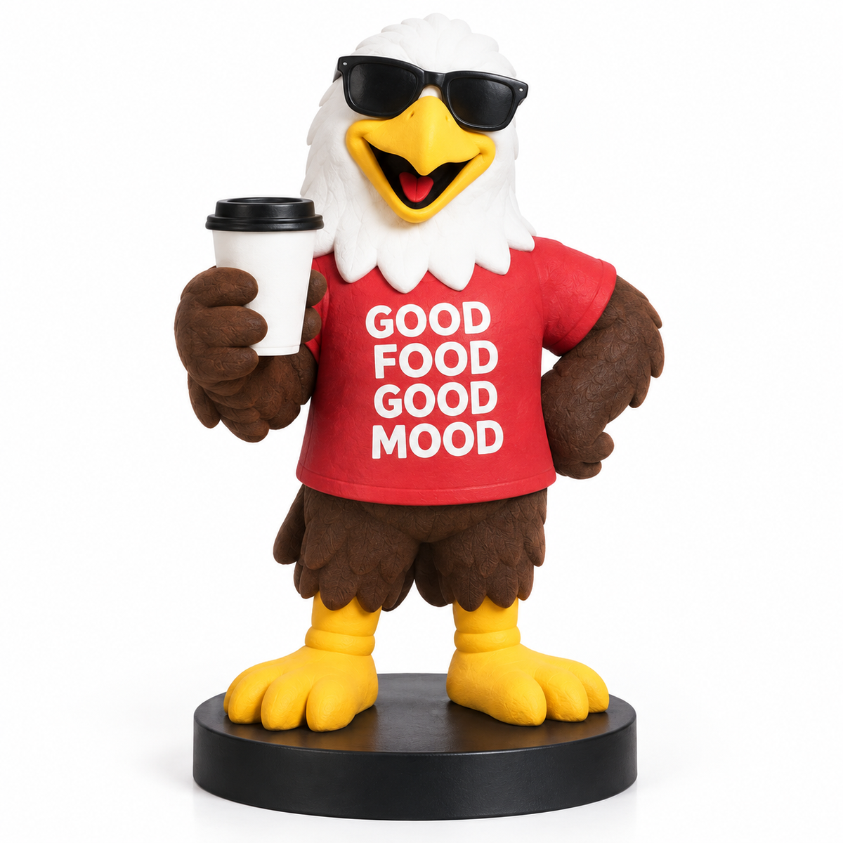 Custom Restaurant Mascot Foam Sculpture – 60cm / 90cm / 120cm / 150cm