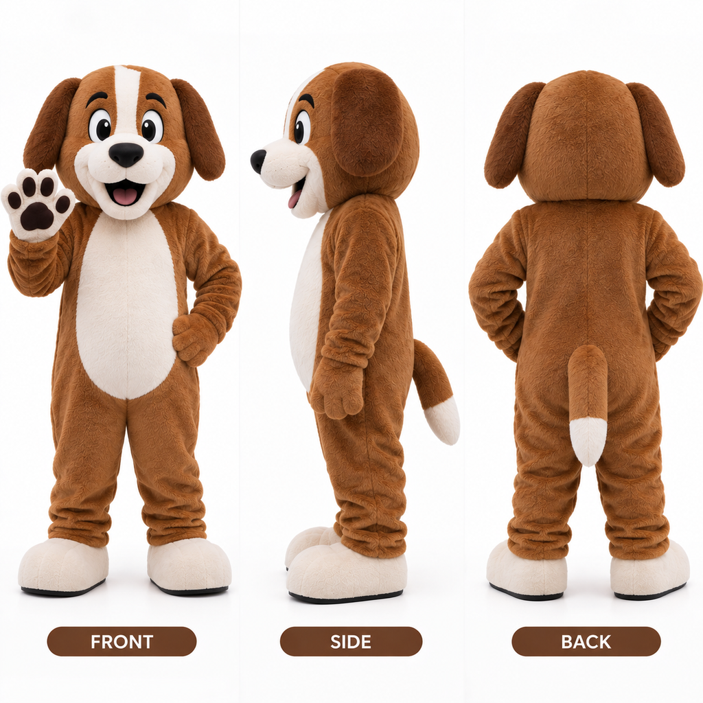 Animal Custom dog Mascot Costume