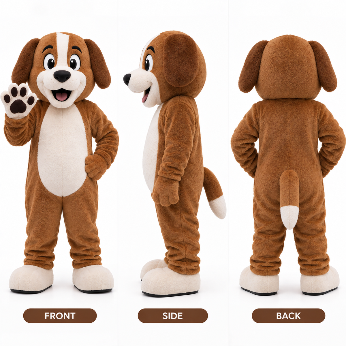 Animal Custom dog Mascot Costume