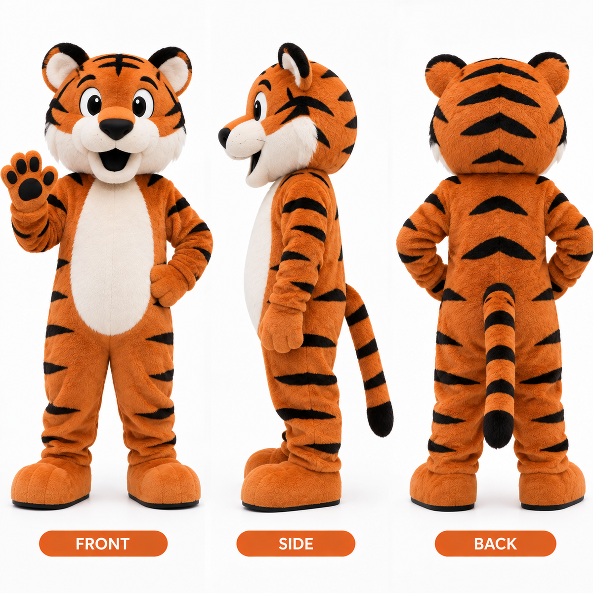 Animal Custom Tiger Mascot Costume