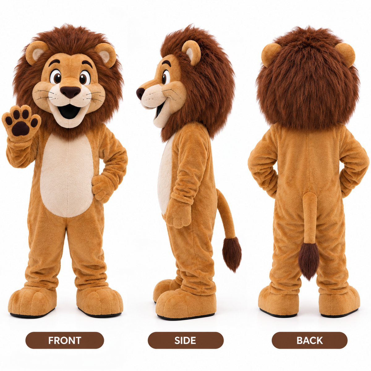 Animal Custom Lion Mascot Costume