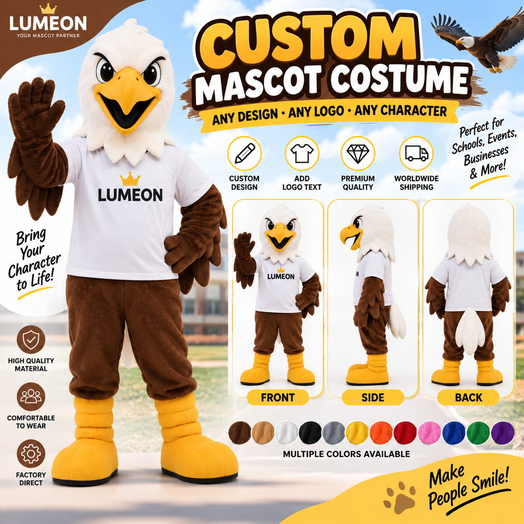 Animal Custom Eagle Mascot Costume