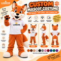 Animal Custom Fox Mascot Costume