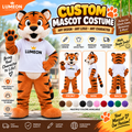 Animal Custom Tiger Mascot Costume