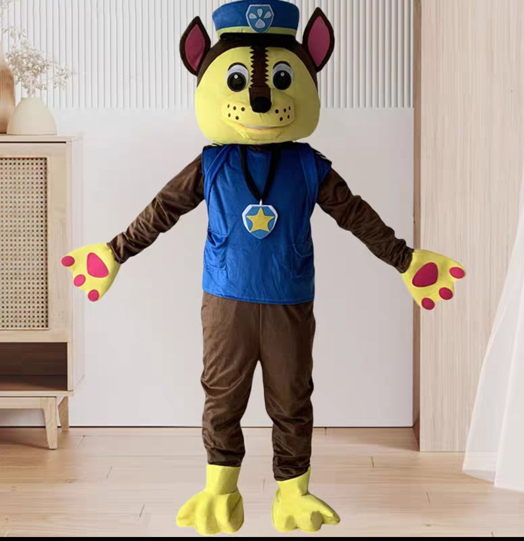 Cartoon Puppy Mascot Costume