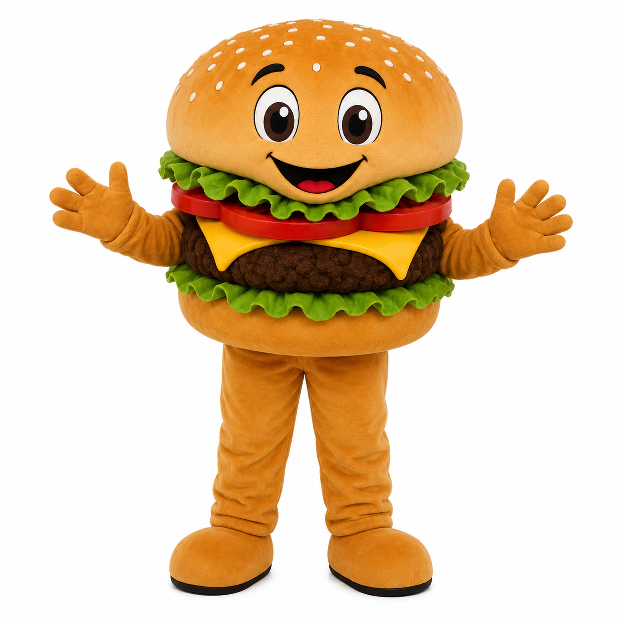 Custom Burger Mascot Costume