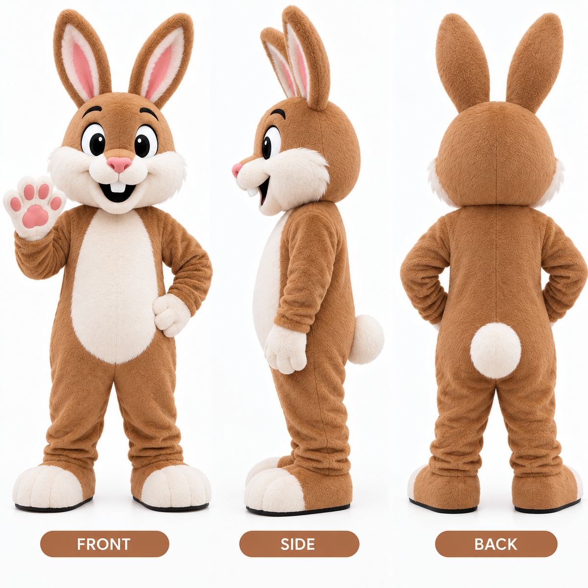 Custom Rabbit Mascot Costume – Professional Bunny Mascot Suit