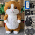Orange Cat Mascot Costume