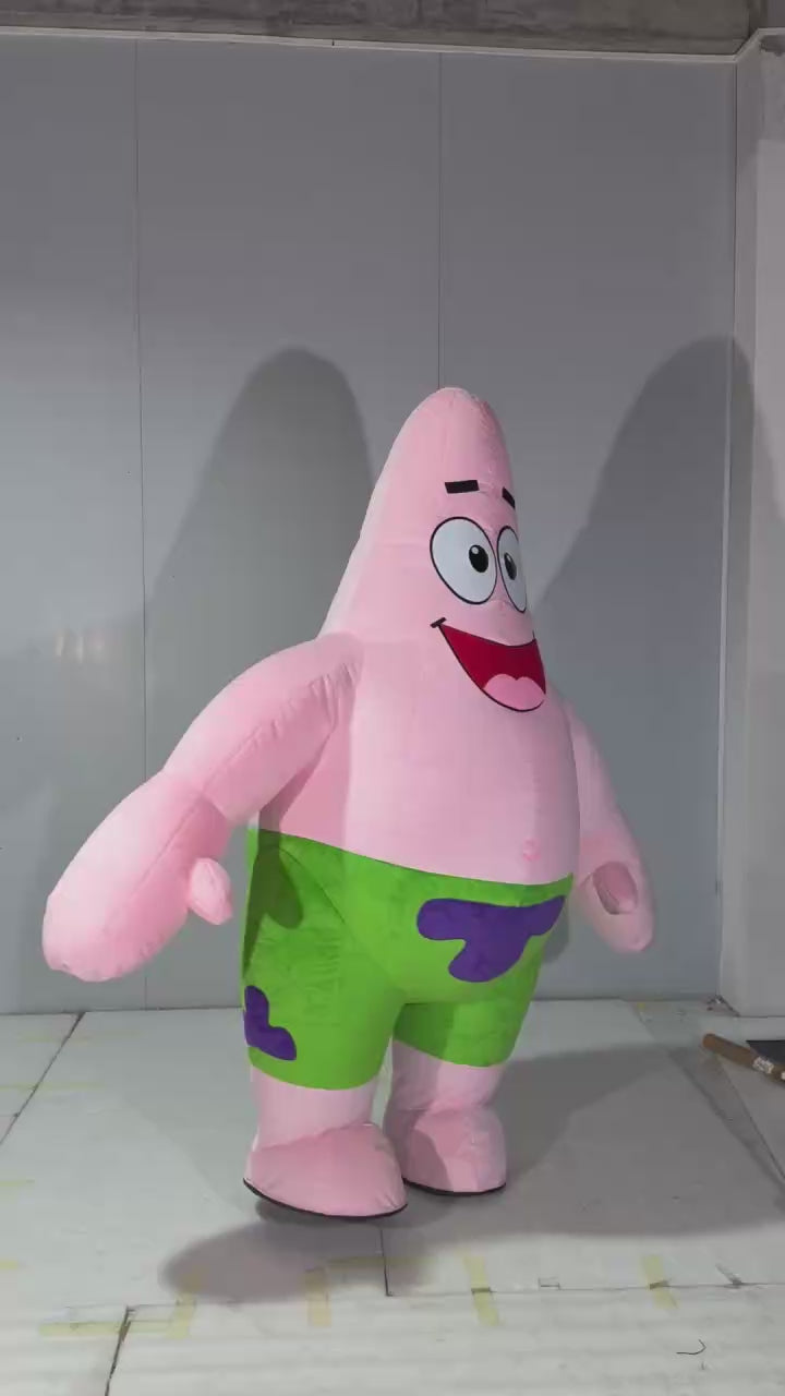 Custom Inflatable Pink Starfish Mascot Costume