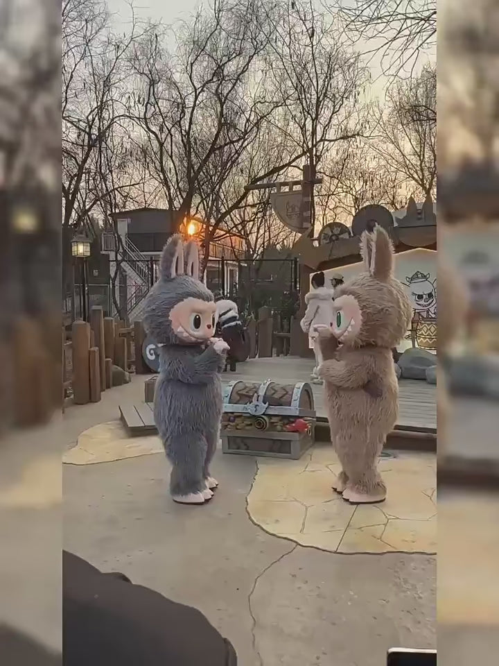 Cute Bunny Character Mascot Costume