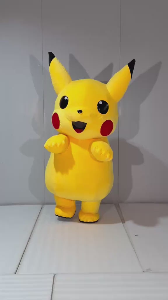 Yellow Mouse Mascot Costume