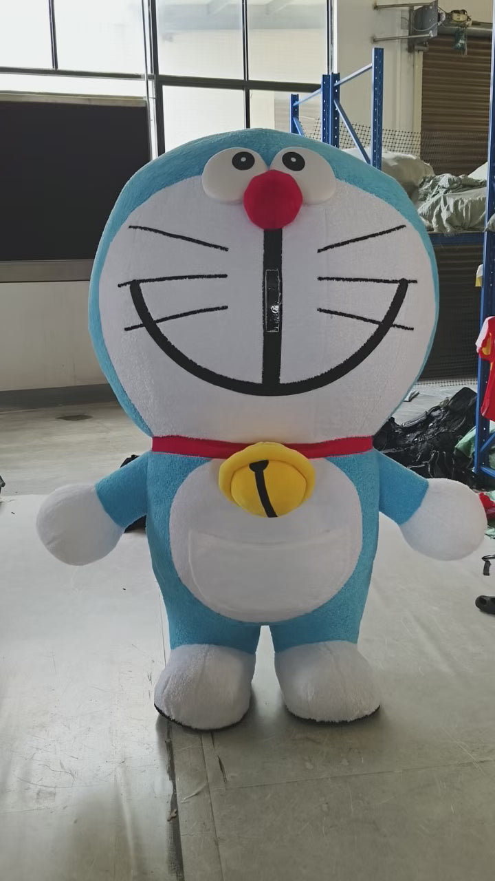 Custom Inflatable Robot Cat Mascot Costume