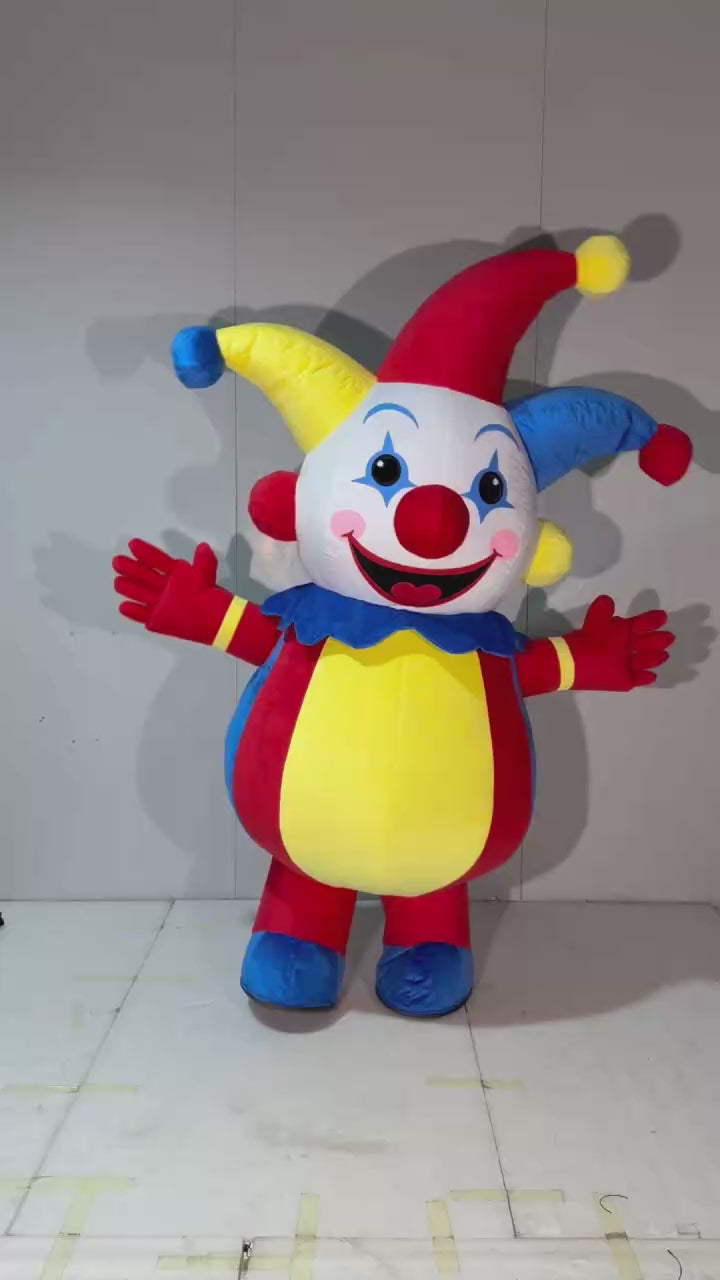 Custom Inflatable Clown Mascot Costume