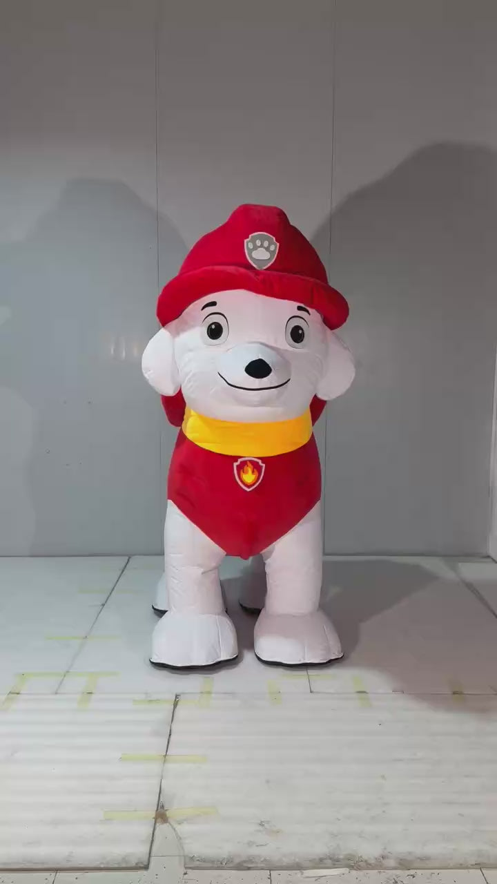 Custom Inflatable Christmas Dog Mascot Costume