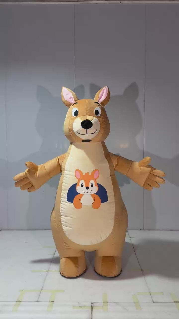 Custom Inflatable Kangaroo Mascot Costume