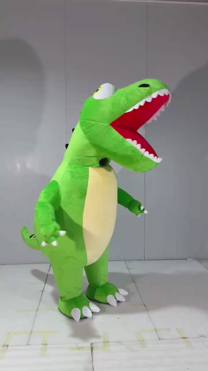 Custom Inflatable Dinosaur Mascot Costume
