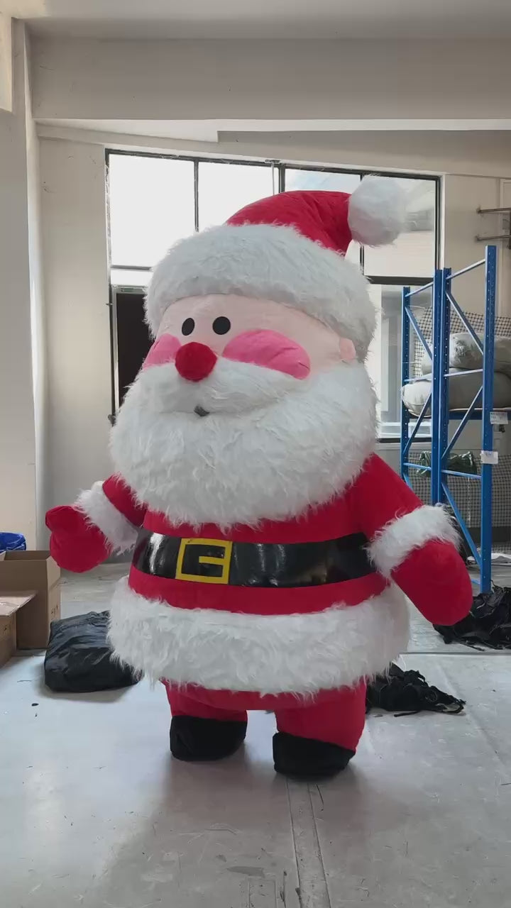 Custom Santa Mascot Costume
